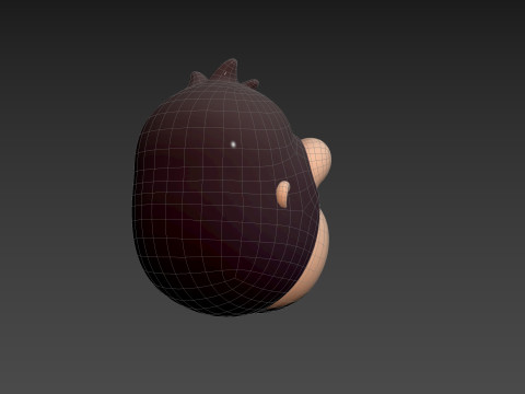 Prop238 Gorilla Head 3Dモデル