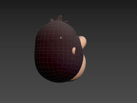 Prop238 Gorilla Head 3D Model