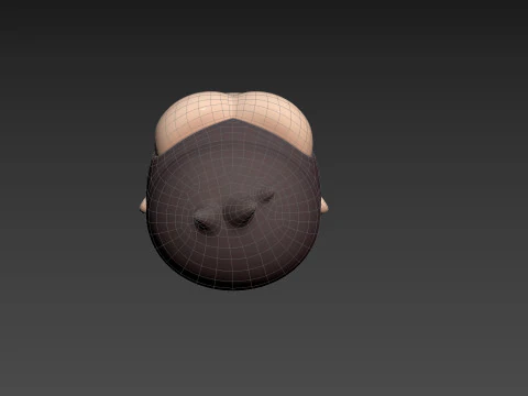 Prop238 Gorilla Head 3D Model