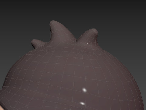 Prop238 Gorilla Head 3Dモデル