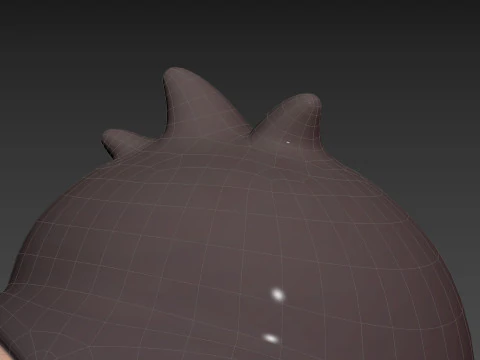 Prop238 Gorilla Head 3D Model