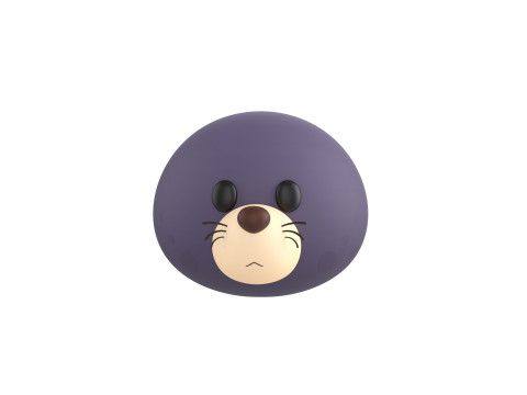 Prop240 Seal Head 3D Model