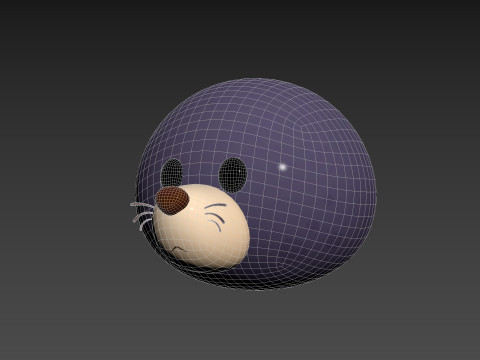Prop240 Seal Head 3D Model