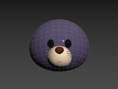 Prop240 Seal Head 3D Model