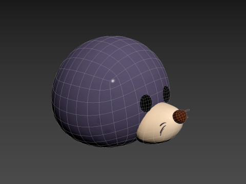 Prop240 Seal Head 3D Model