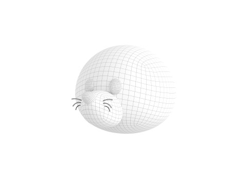 Prop240 Seal Head 3D Model