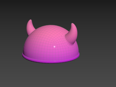 Prop241 Viking Hat Modelo 3D