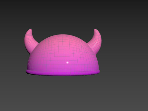 Prop241 Viking Hat Modelo 3D