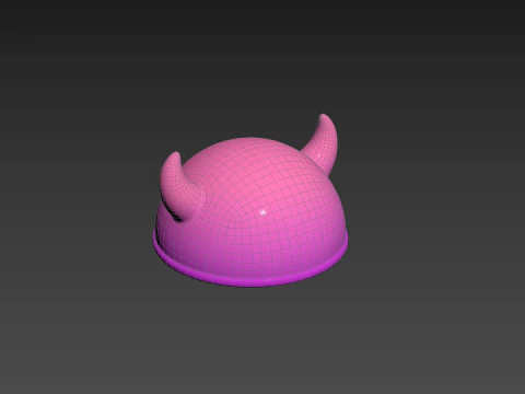 Prop241 Viking Hat 3D Model