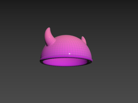 Prop241 Viking Hat Modelo 3D