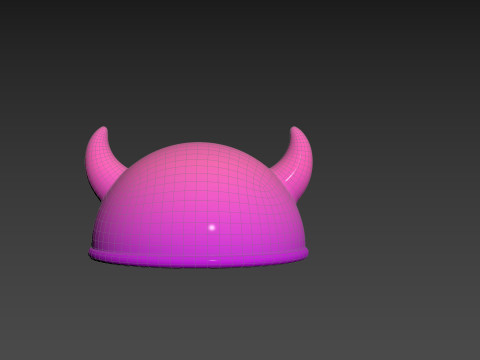 Prop241 Viking Hat Modelo 3D