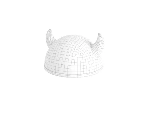 Prop241 Viking Hat 3D Model