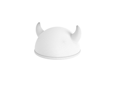 Prop241 Viking Hat Modelo 3D
