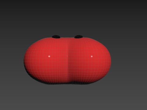 Symbol019 Smile Face Heart Model 3D
