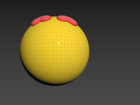 Symbol020 Smiling Face With Heart Eyes Modèle 3D
