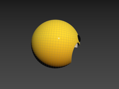 Symbol021 Laughing Face 3D-Modell