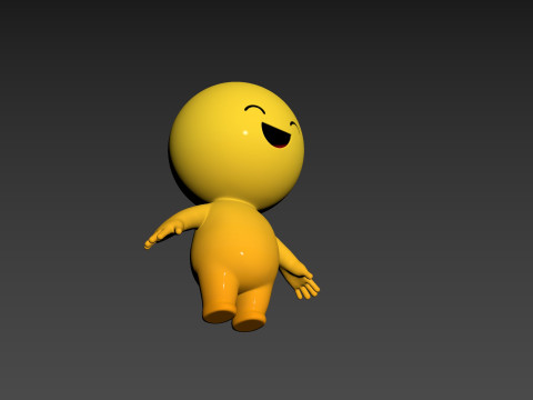 Character246 Smile Boy 3D Model