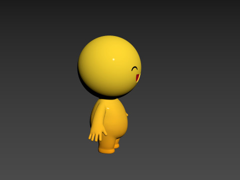 Character246 Smile Boy 3D Model