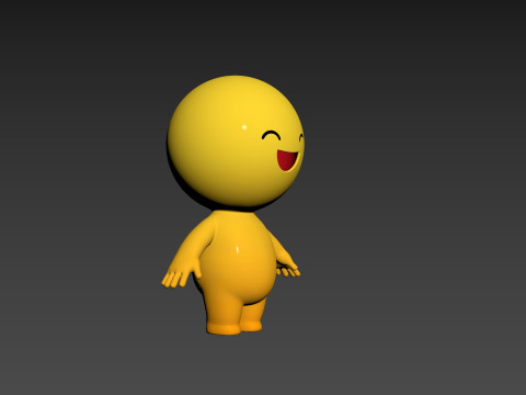 Character246 Smile Boy 3D Model