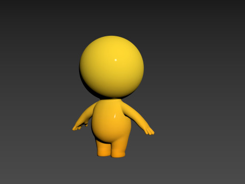 Character246 Smile Boy 3D Model