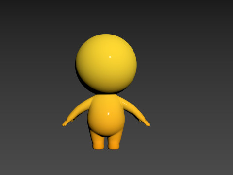 Character246 Smile Boy 3D Model
