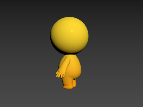 Character246 Smile Boy 3D Model