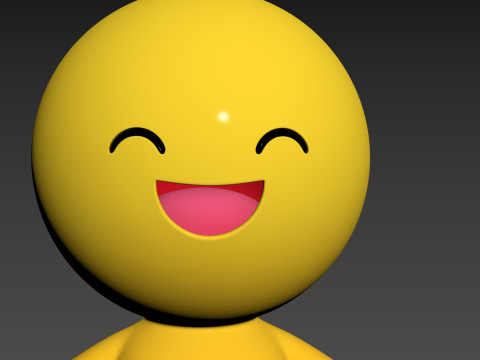 Character246 Smile Boy 3D Model