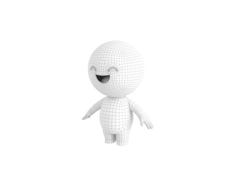 Character246 Smile Boy 3D Model