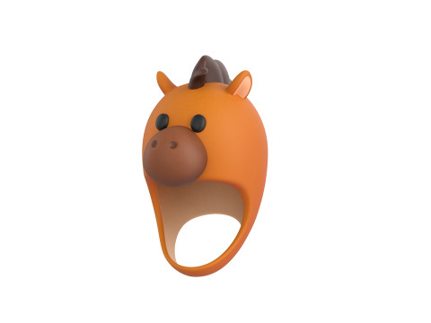 Pack002 Animal Hat Pack 3D Модель