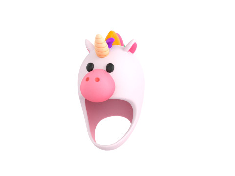 Pack002 Animal Hat Pack 3D Модель