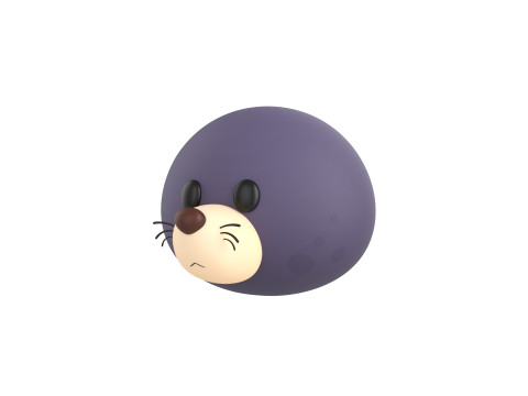 Pack005 Animal Head Pack 2 Model 3D