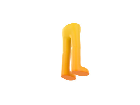 Prop242 Lower Body 3D Model