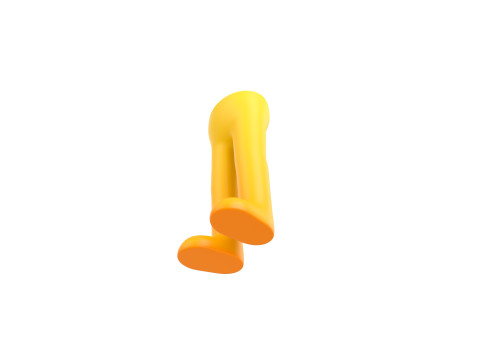 Prop242 Lower Body 3D Model