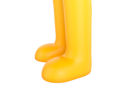 Prop242 Lower Body 3D Model