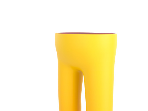 Prop242 Lower Body 3D Model