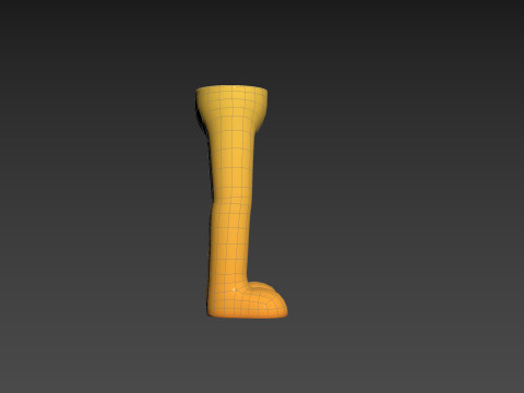 Prop242 Lower Body 3D Model