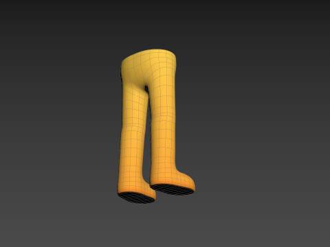 Prop242 Lower Body 3D Model