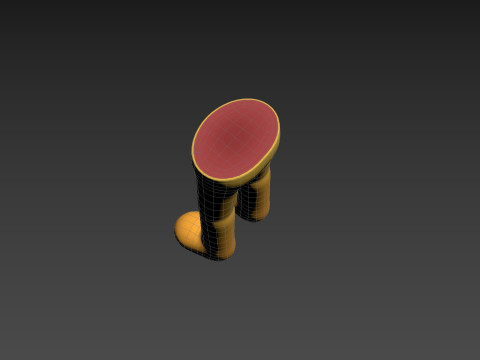 Prop242 Lower Body 3D Model
