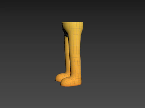 Prop242 Lower Body 3D Model