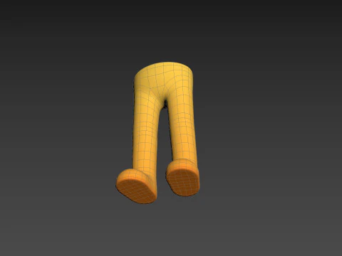 Prop242 Lower Body 3D Model