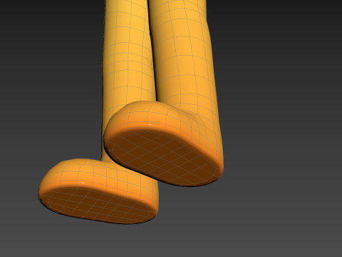 Prop242 Lower Body 3D Model