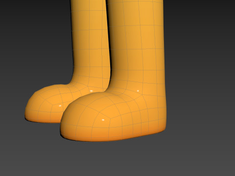 Prop242 Lower Body 3D Model