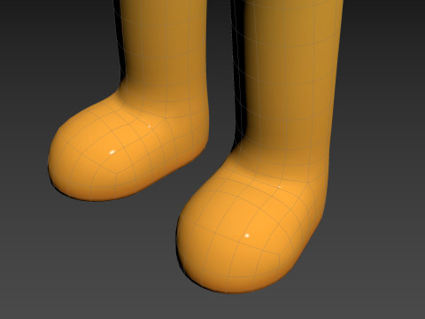 Prop242 Lower Body 3D Model
