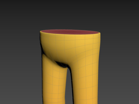 Prop242 Lower Body 3D Model