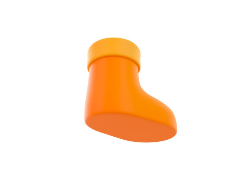 Prop243 Cartoon Boot 3D मॉडल