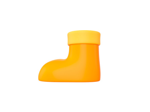 Prop243 Cartoon Boot 3D मॉडल