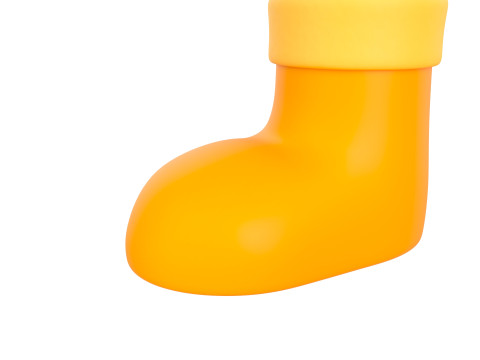 Prop243 Cartoon Boot 3D मॉडल