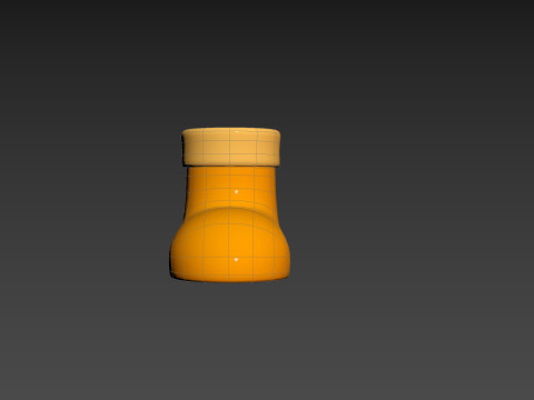 Prop243 Cartoon Boot 3D मॉडल