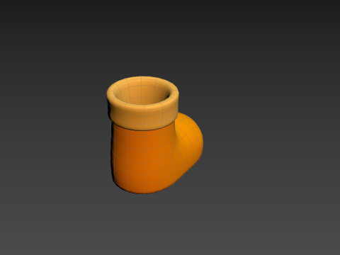 Prop243 Cartoon Boot 3D मॉडल