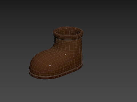 Prop244 Cartoon Boot 3D-Modell